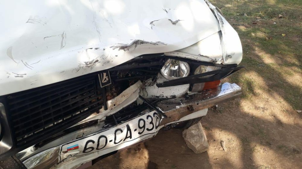 Tovuzda dəhşətli qəza:Xəsarət alan var - FOTO